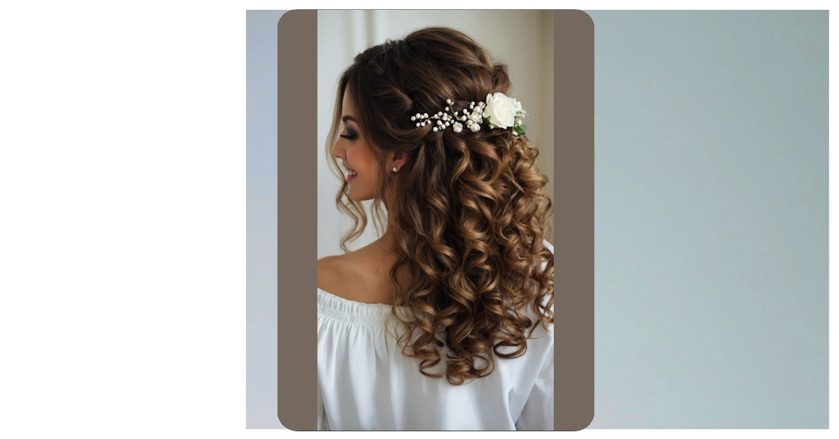 Natural Elegance: 11 Curly Bridal Hair Ideas for Every Bride