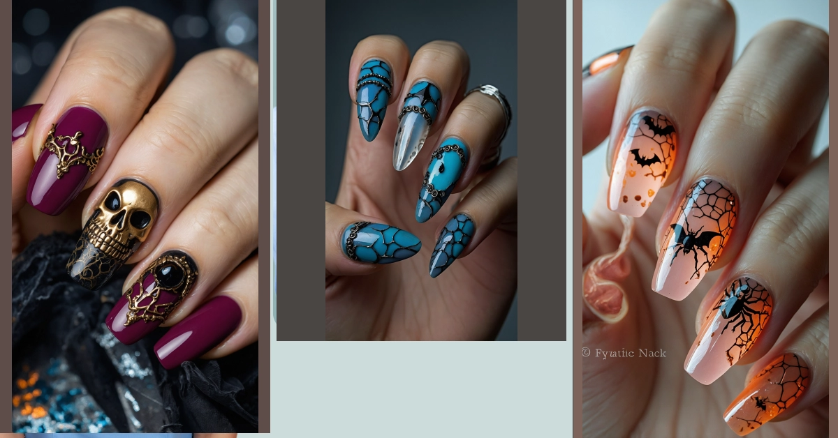Nail Art for Halloween: 10 Cute and Easy Short Nail Ideas