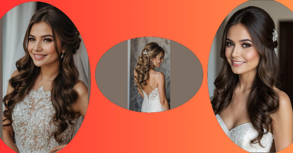 The Perfect Bridal Crown: 5 Half Up Half Down Hairstyles for Your Wedding Day