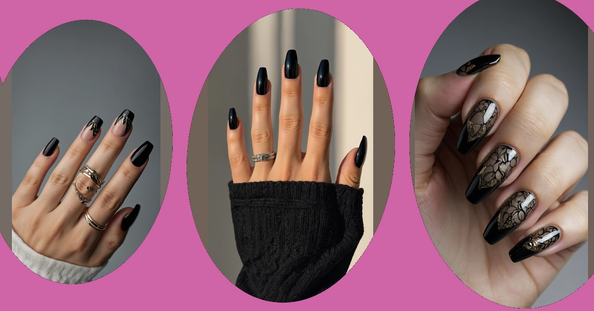Black Nail Designs: From Classy to Sassy!
