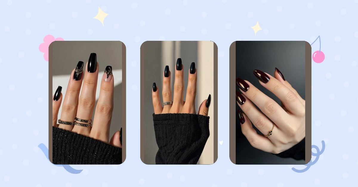Trendy Black Nail Ideas You Didn’t Know You Needed